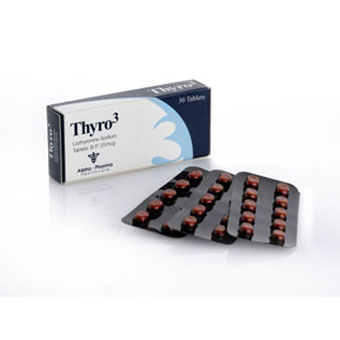 Alpha Pharma T3 25mcg (Thyro3) - 30st